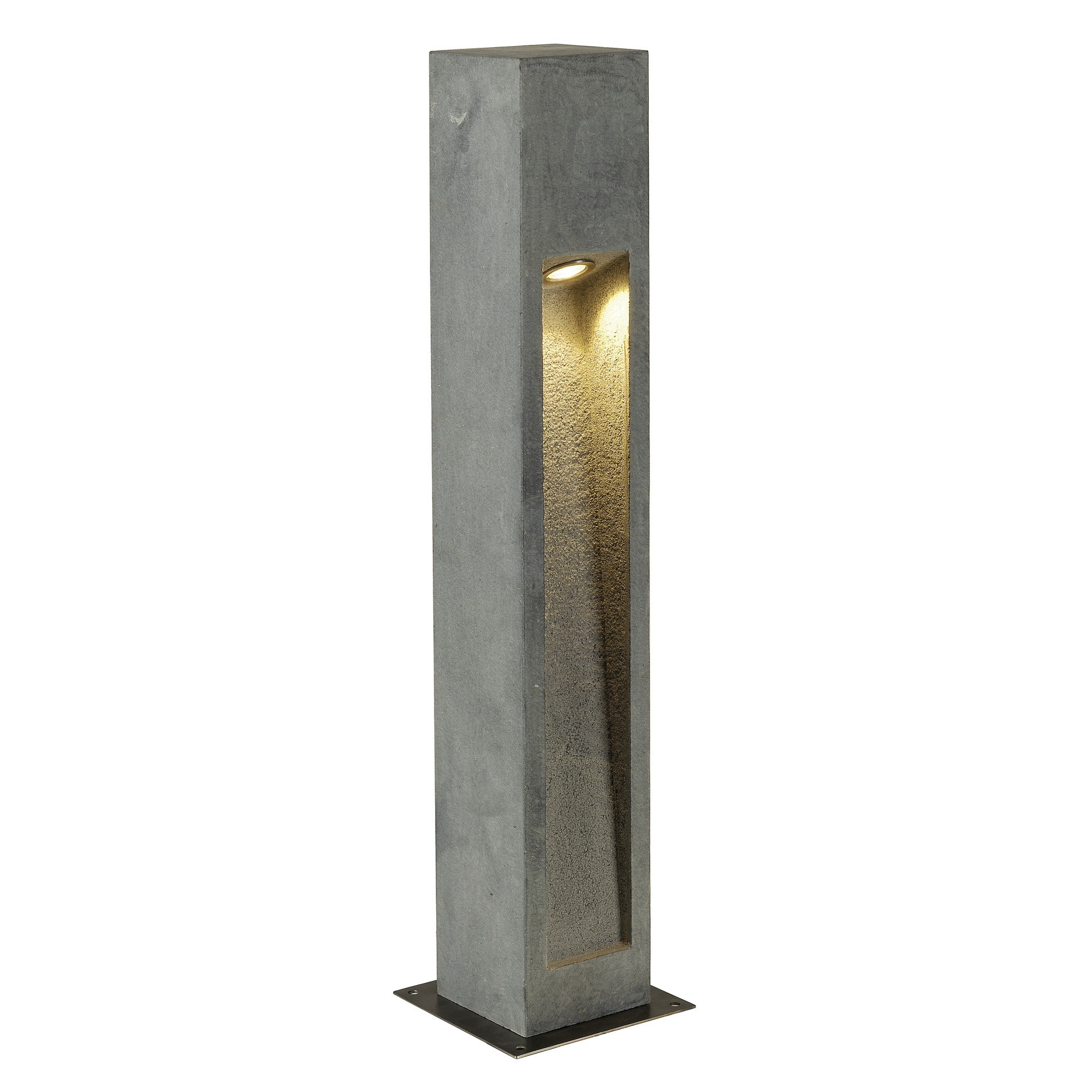 Slv ARROCK STONE 75 Pole 3000K IP44 grau Pic_1