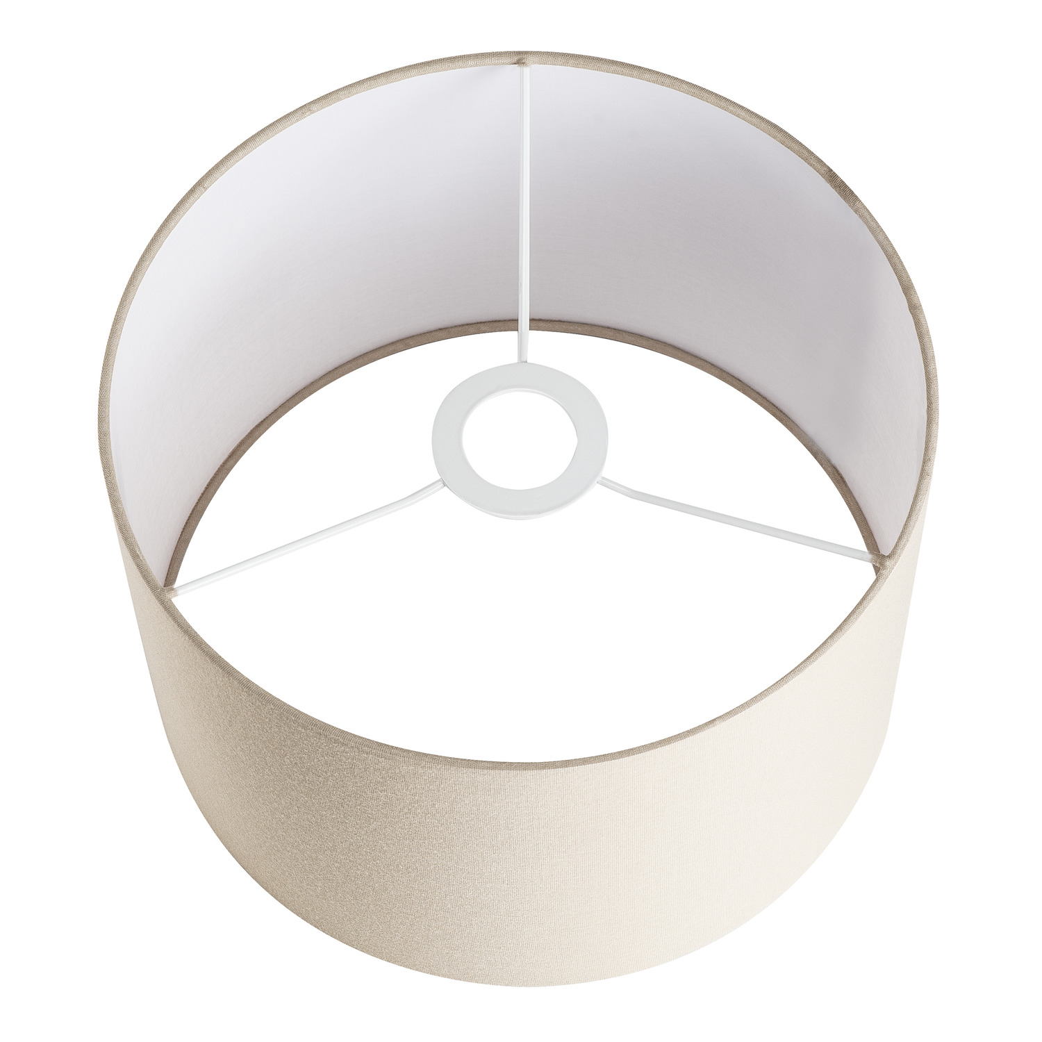 Slv FENDA Schirm Ø 30cm rund beige Pic_3