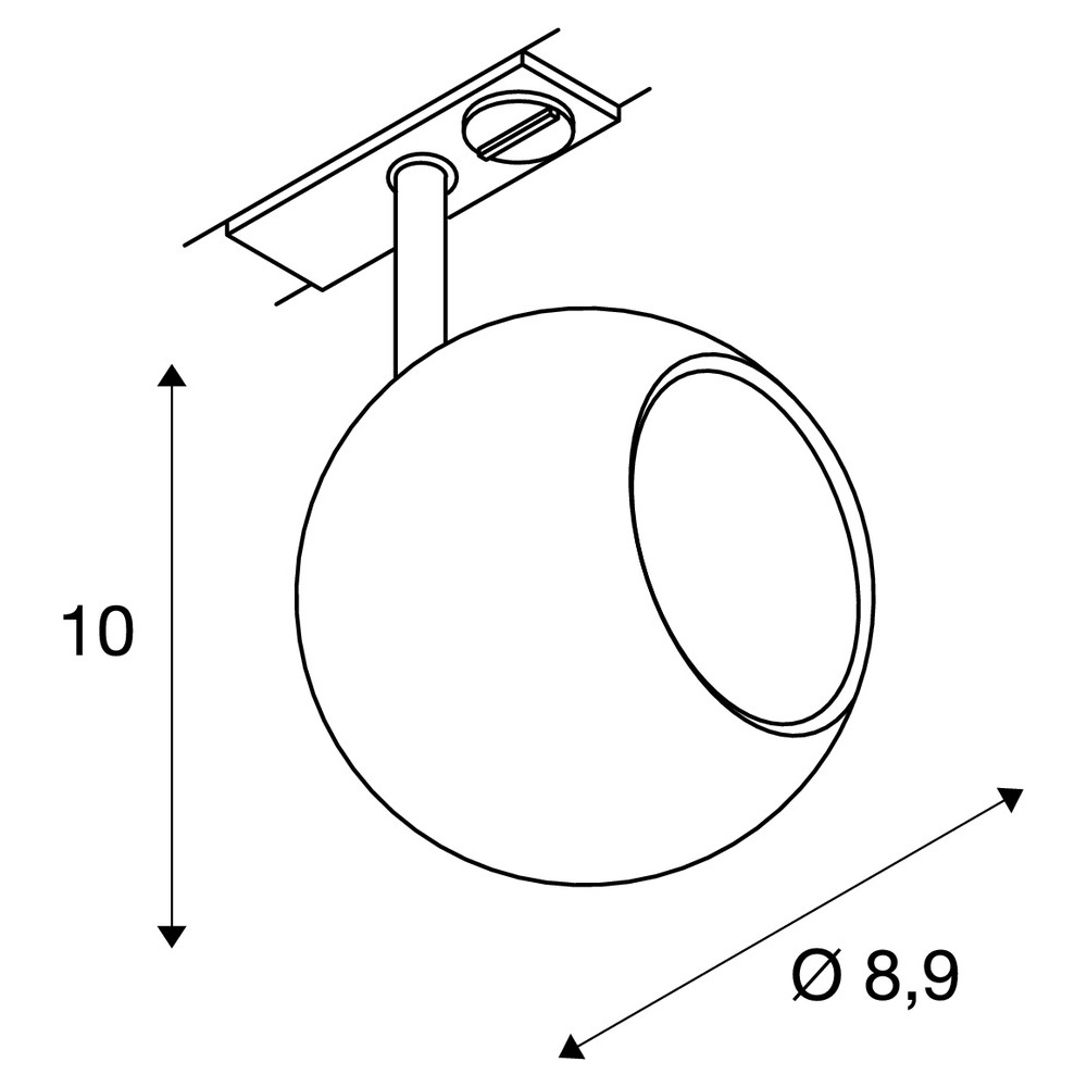 SLV ELEKTRONIK GMBH 1~ LIGHT EYE® 90 QPAR51 kupfer Pic_3
