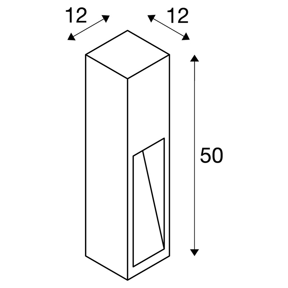 Slv RUSTY® SLOT 50 Pole 3000K IP55 rost Pic_3