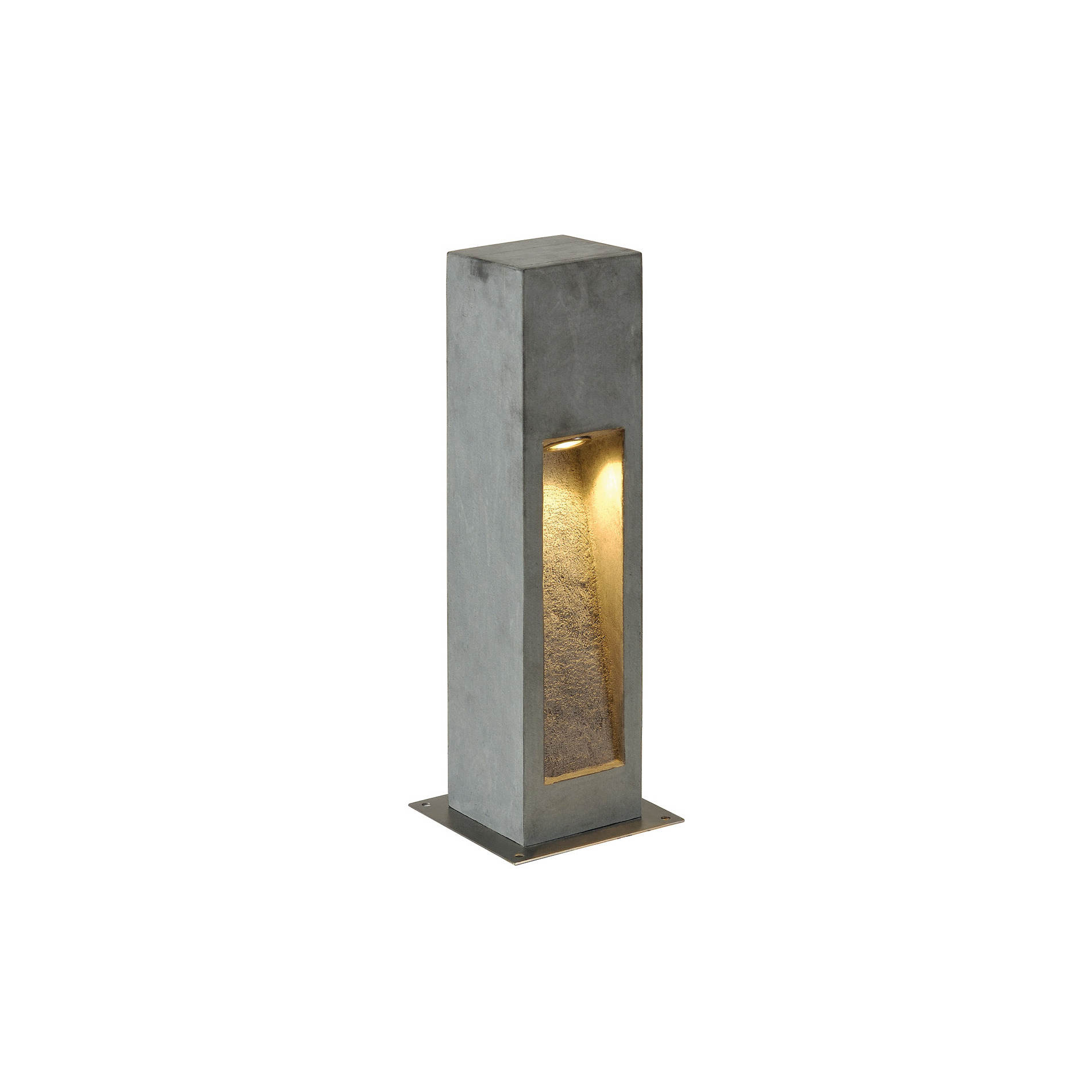Slv ARROCK STONE 50 Pole 3000K IP44 grau Pic_1