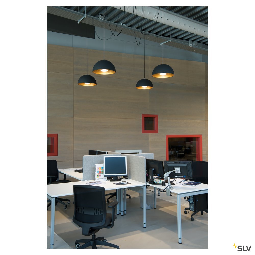 SLV ELEKTRONIK GMBH FORCHINI M 40 PD E27 schwarz/gold SUB Pic_3