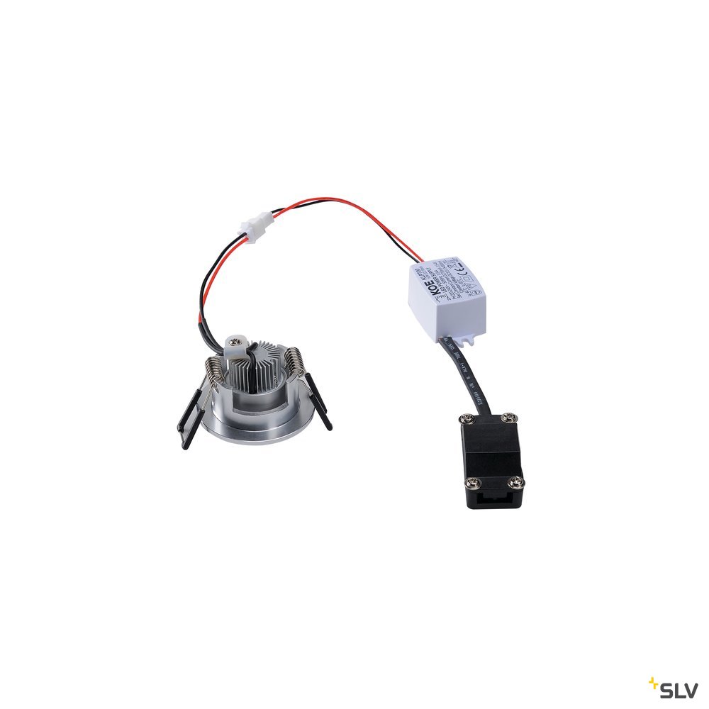 SLV ELEKTRONIK GMBH NEW TRIA 45 DL rund 3000K aluminium Pic_4