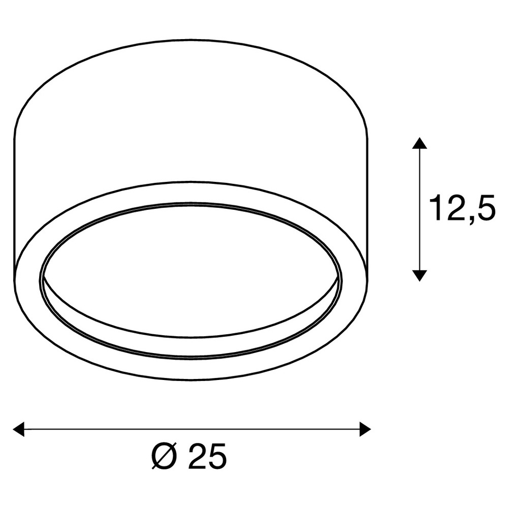 Slv FERA 25 CL 3000K 100° 2000lm weiß Pic_3