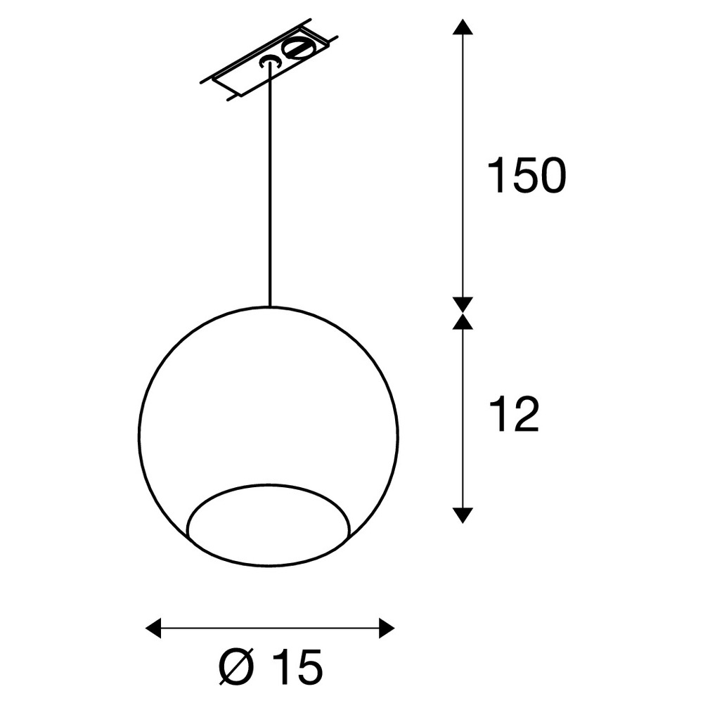 SLV ELEKTRONIK GMBH 1~ LIGHT EYE® 150 PD QPAR111 weiß Pic_2