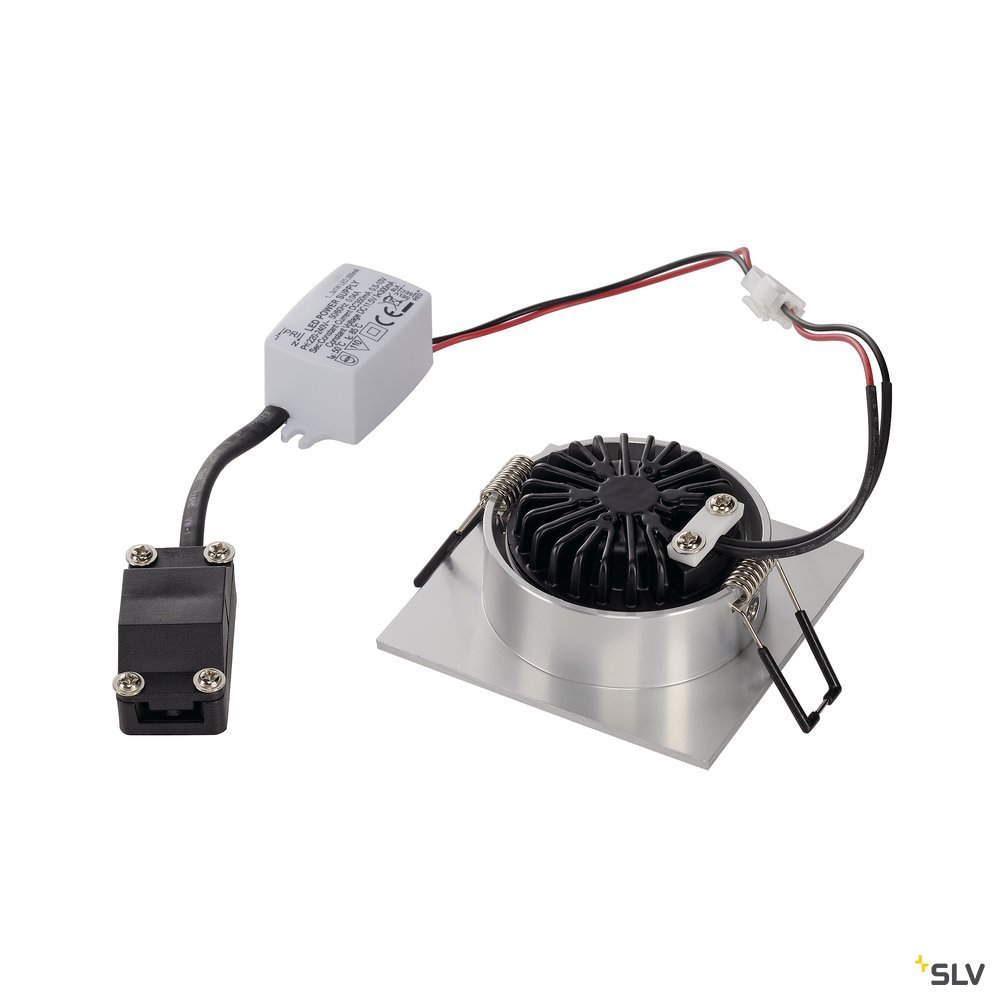 SLV ELEKTRONIK GMBH NEW TRIA 68 DL eckig 3000K alu Pic_4