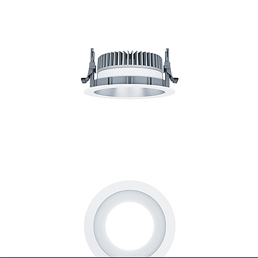 ZUMTOBEL GROUP DEUTSCHLAND PANOS EVO R150L 9W 840 SWI SM WH Pic_1