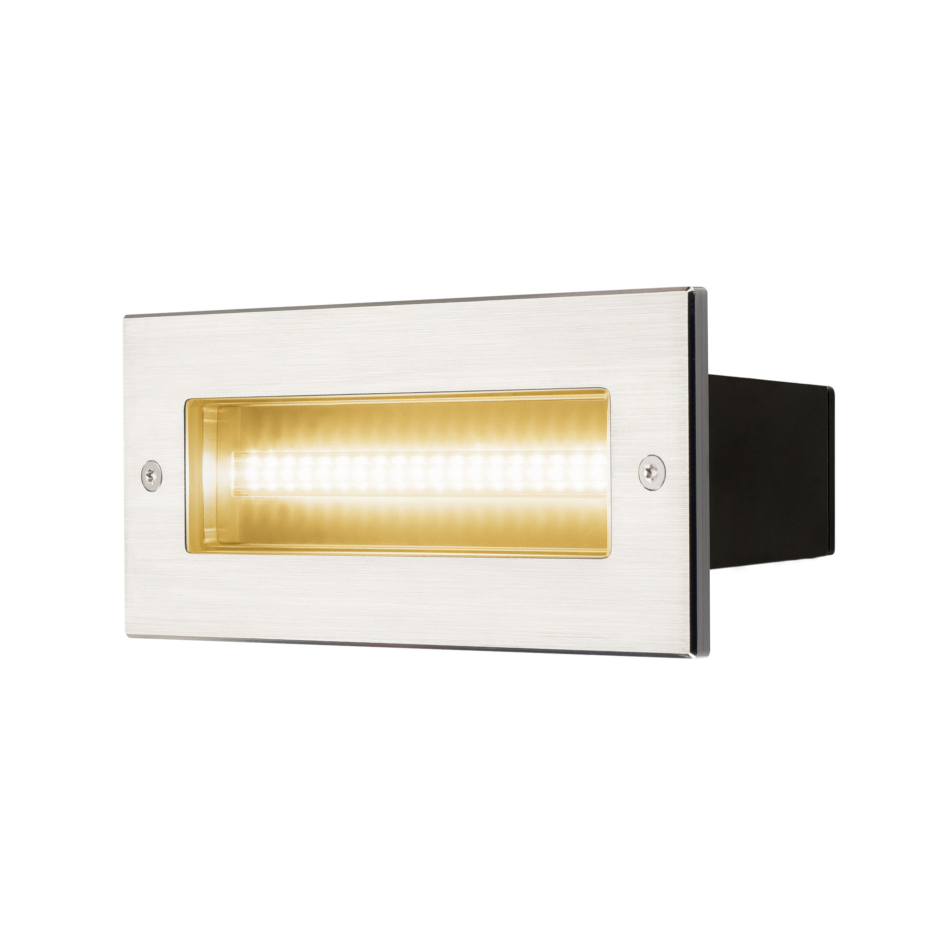 Slv BRICK EL symmetrisch edelstahl 3000K Pic_1
