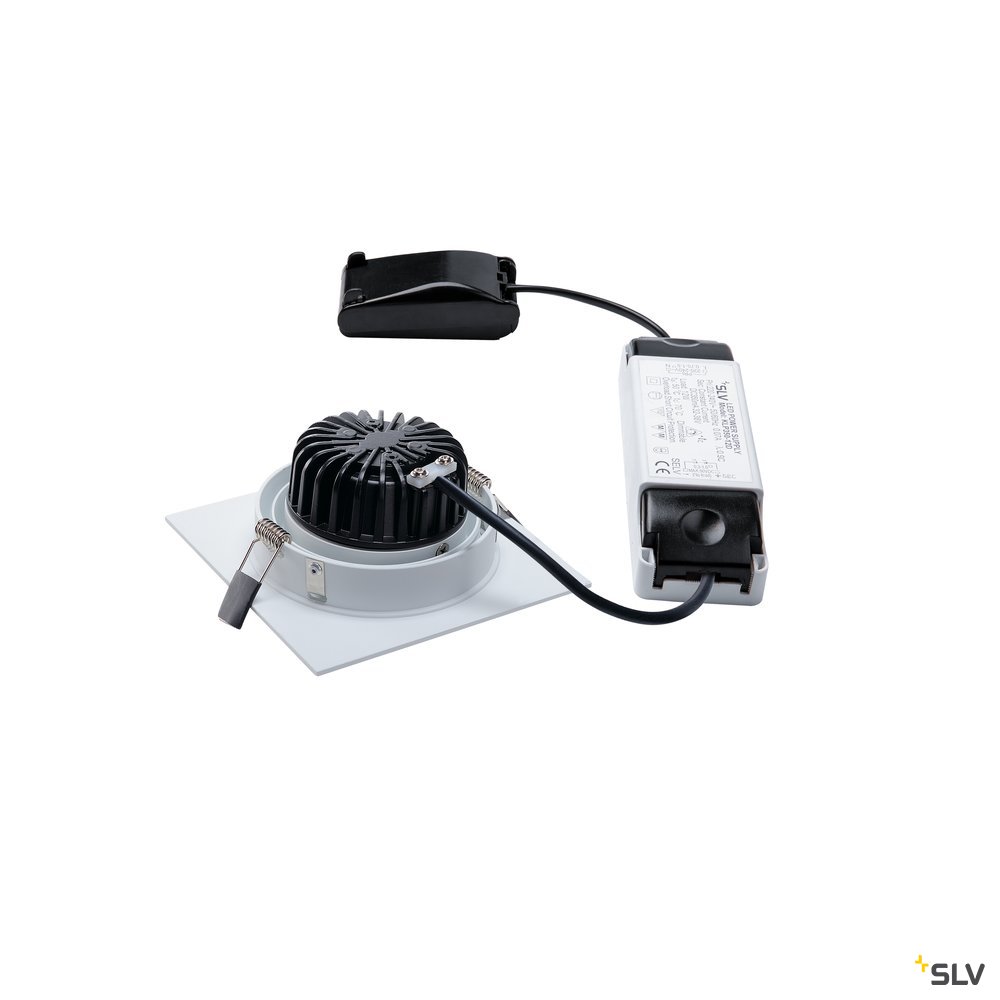 SLV ELEKTRONIK GMBH NEW TRIA 110 I CS DL weiß eckig 3000K Pic_3