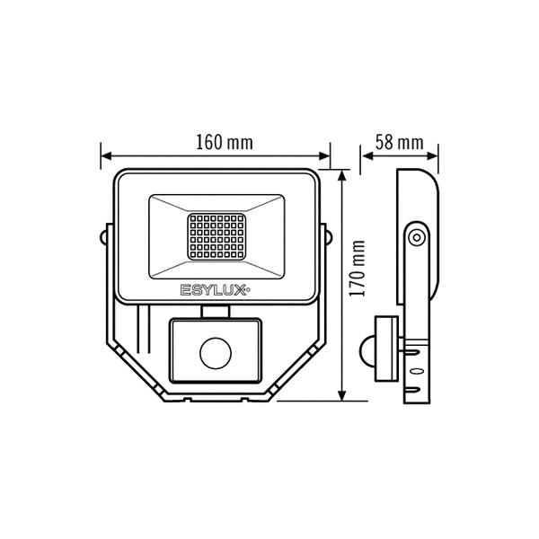 Esylux BASIC AFL TR 1000 840 MD WH Pic_2