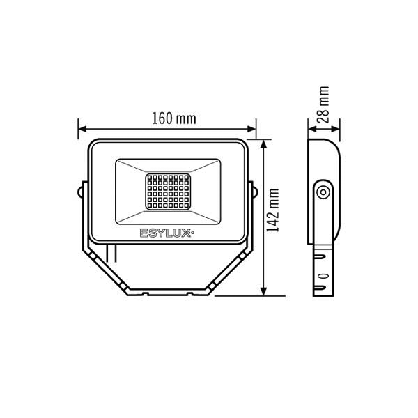 Esylux BASIC OFL TR 1000 830 BK Pic_3