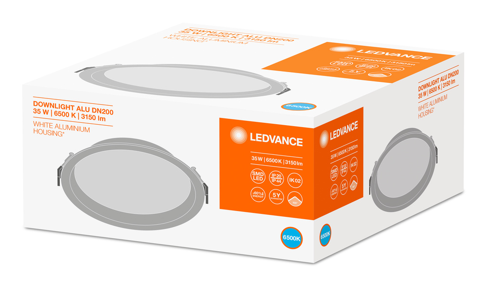 LEDVANCE GMBH DL ALU DN 200 35 W 6500 K IP44/IP20 WT Pic_2
