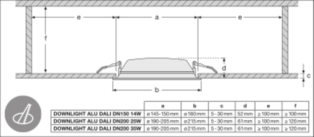 LEDVANCE GMBH DL ALU DN 150 14 W 3000 K IP44/IP20 WT Pic_4