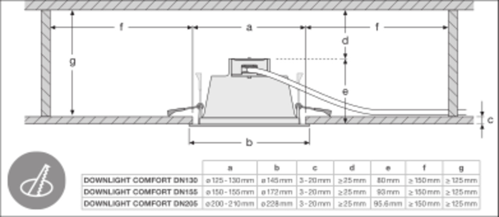 LEDVANCE GMBH DL COMFORT DN 155 18 W 3CCT IP54 WT Pic_5