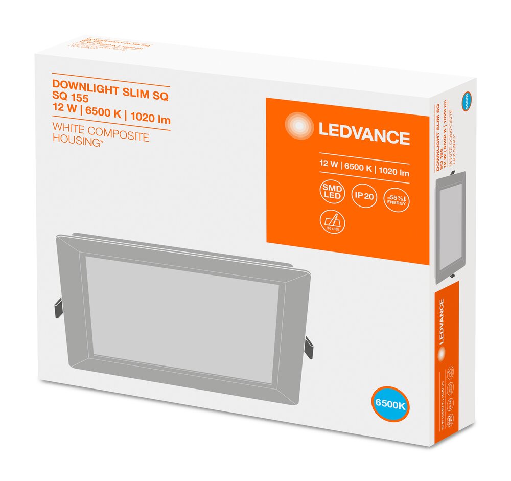 Ledvance DL SLIM SQ 155 12 W 6500 K WT Pic_4