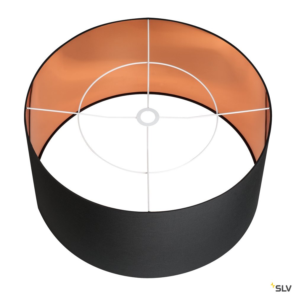 Slv Schirm für FENDA Ø70cm schwarz/kupfer Pic_3