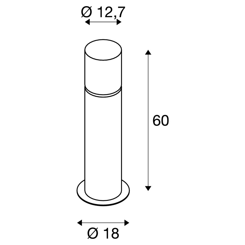 Slv ROX ACRYL 60 Pole E27 IP65 edelstahl Pic_2