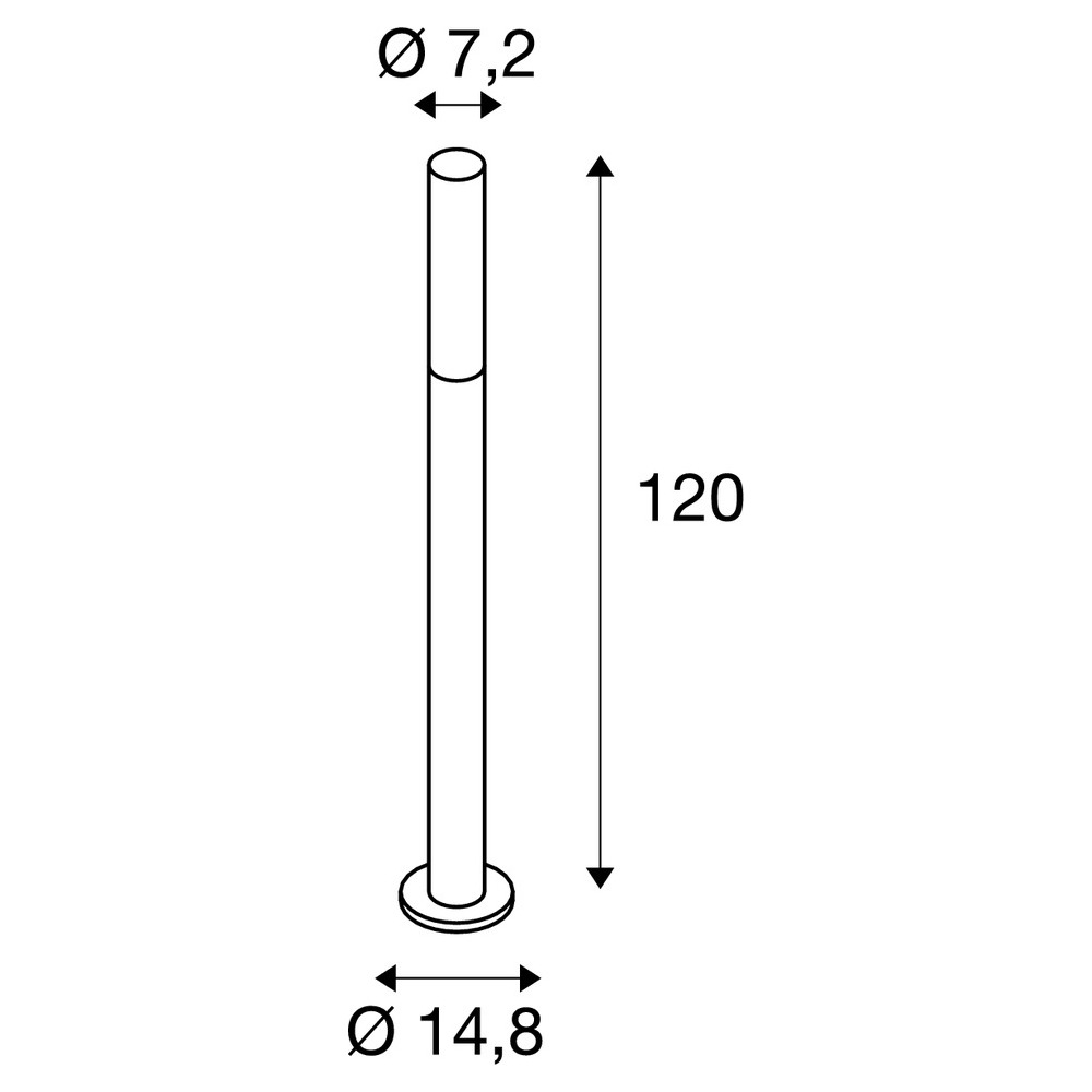Slv APONI 120 Pole PHASE 3000K anthrazit Pic_3