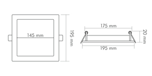 NOBILE AG LED Panel Flat 150 Q UGR?22 350mA Pic_3