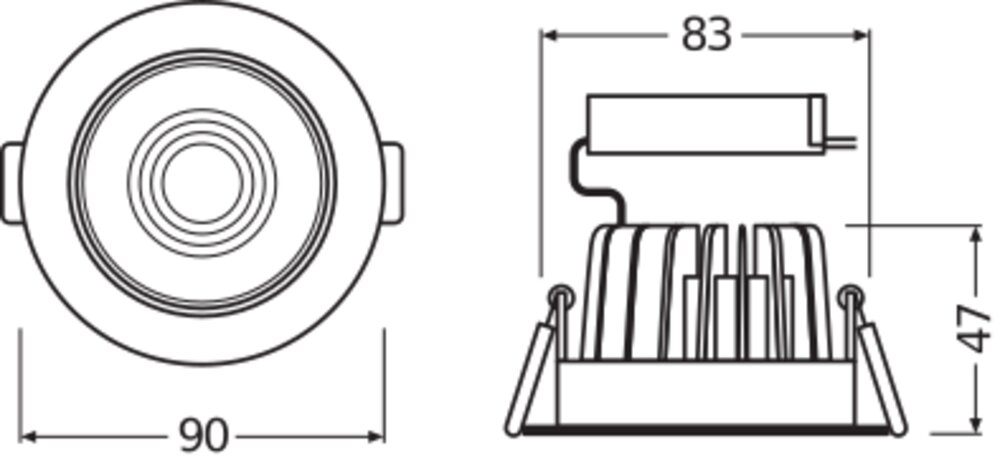LEDVANCE GMBH SPOT ADJUST DALI 8 W 3000 K IP20 WT Pic_3