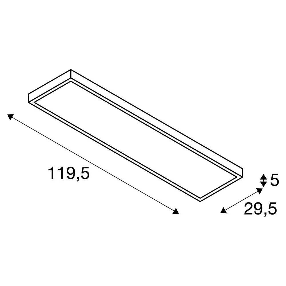 Slv PANEL CL 1200x300mm DALI 4000K weiß Pic_3