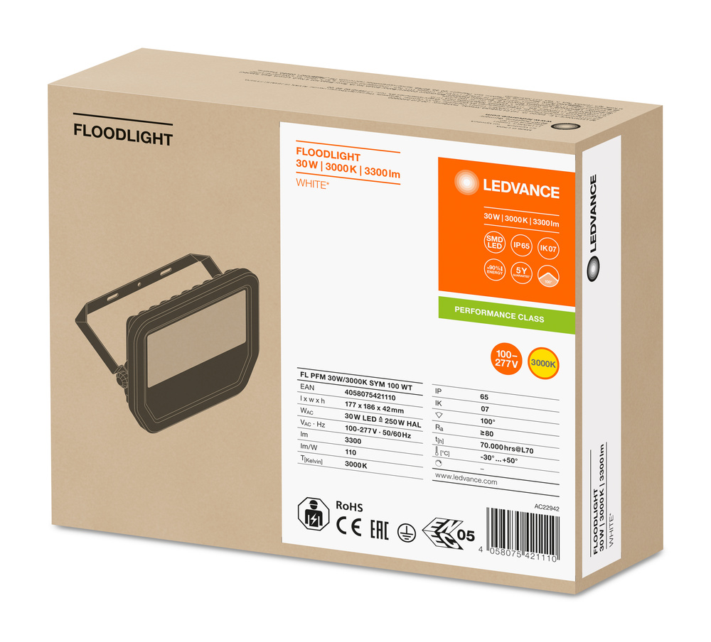 Ledvance FL PFM 30 W 3000 K SYM 100 WT Pic_3