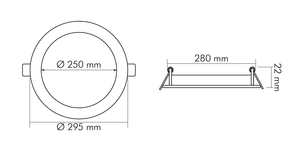 Nobile Licht LED Panel Flat 300 R 350mA Pic_5