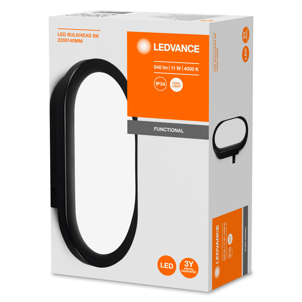 Ledvance LED Bulkhead 11W 4000K BK Pic_3