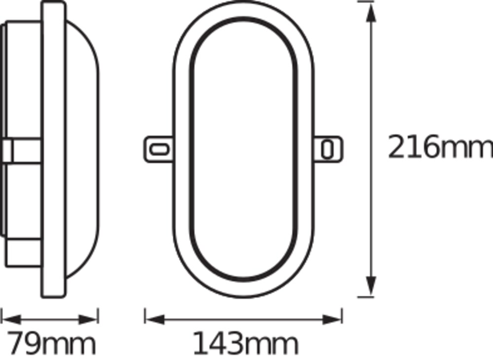Ledvance LED Bulkhead 11W 4000K BK Pic_4