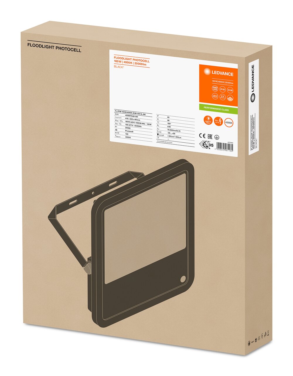 LEDVANCE GMBH FL PFM 165 W 4000 K SYM 100 SL BK Pic_4