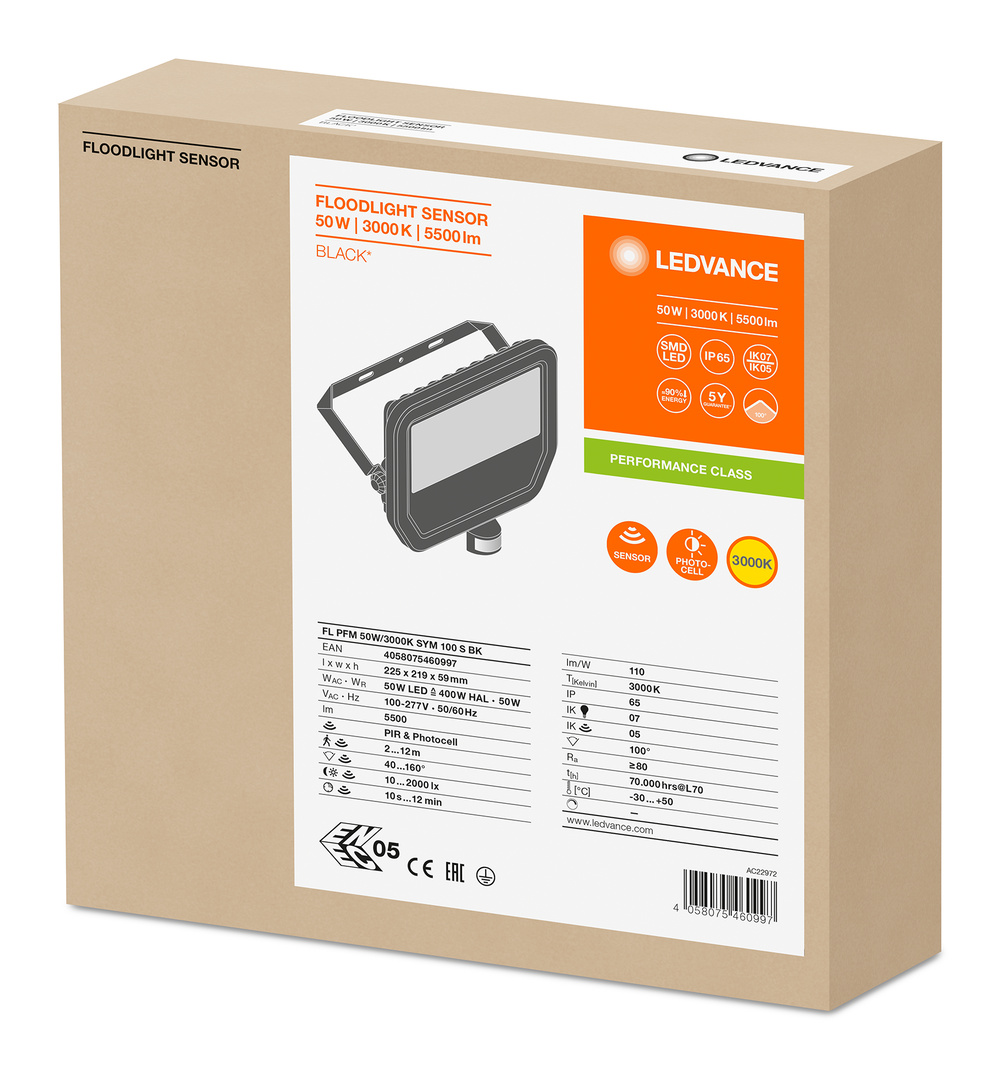 LEDVANCE GMBH FL PFM 50 W 3000 K SYM 100 S BK Pic_2