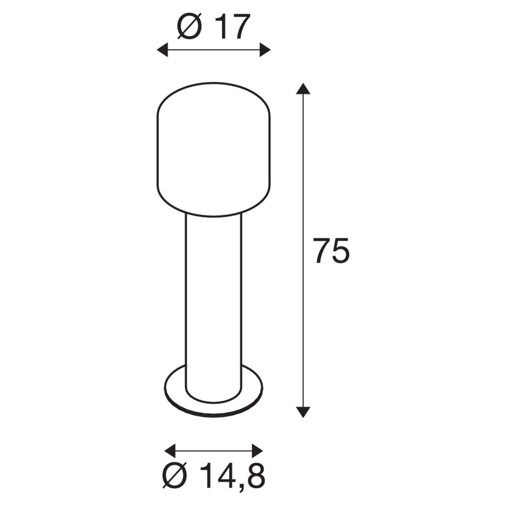 Slv OVALISK 75 Pole CCT anthrazit Pic_5