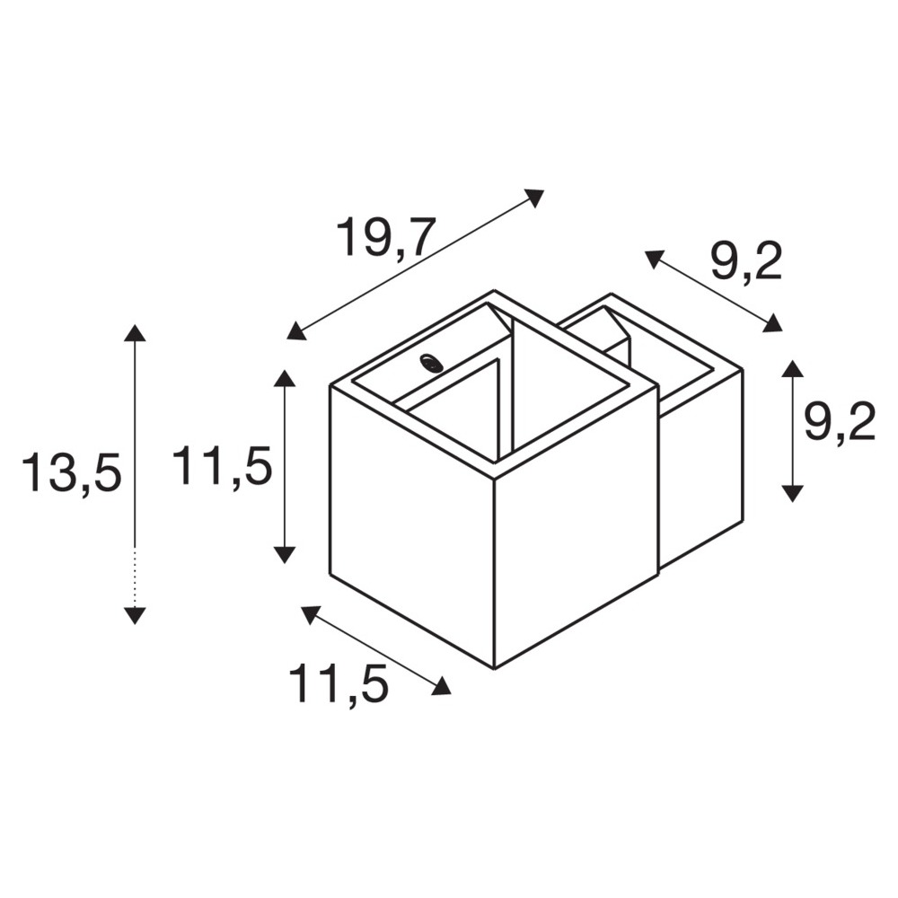 Slv PLASTRA WL cubes QT14 weiß Pic_3