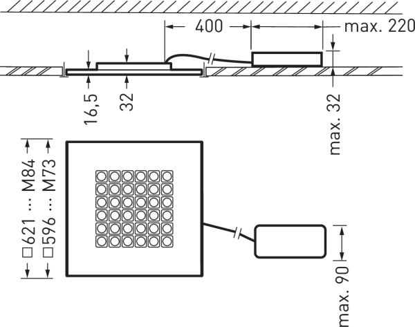 Trilux Creavo M73-TS LW19-03 50-840 ETDD 01 Pic_1
