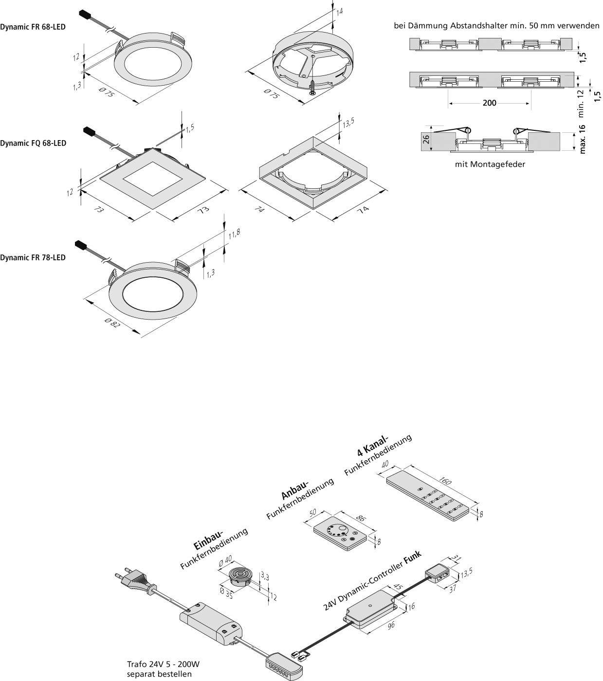 Hera, Enger Dynamic FR 78-LED 4W edelstahloptik Pic_1