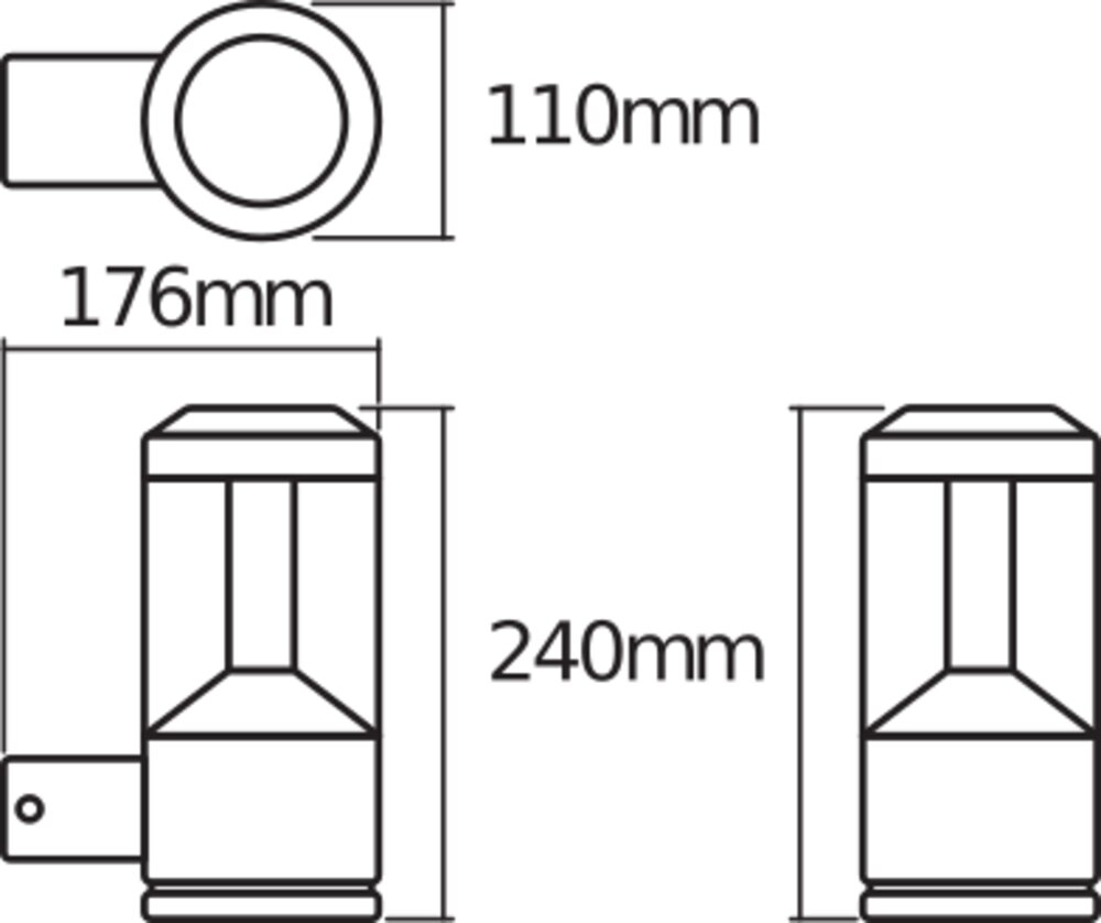 Ledvance ENDURA Style Lantern Modern 12W Pic_3