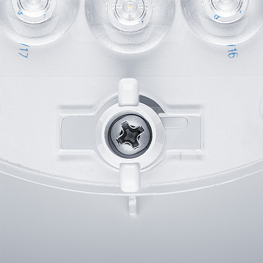 ZUMTOBEL GROUP DEUTSCHLAND LARA VARIOFLEX 300 2200 BEZEL TRIM WH Pic_2