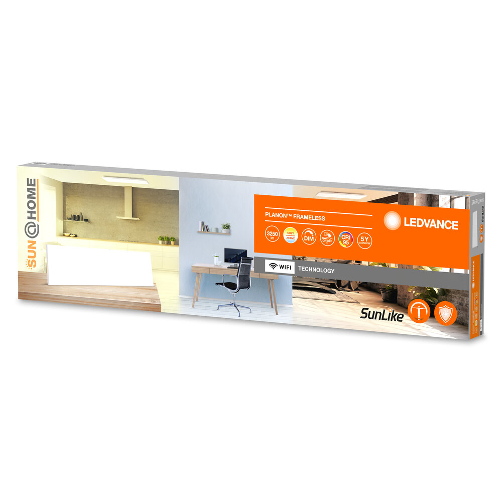 Ledvance SUN@Home Planon Frameless 1200x300mm Pic_2
