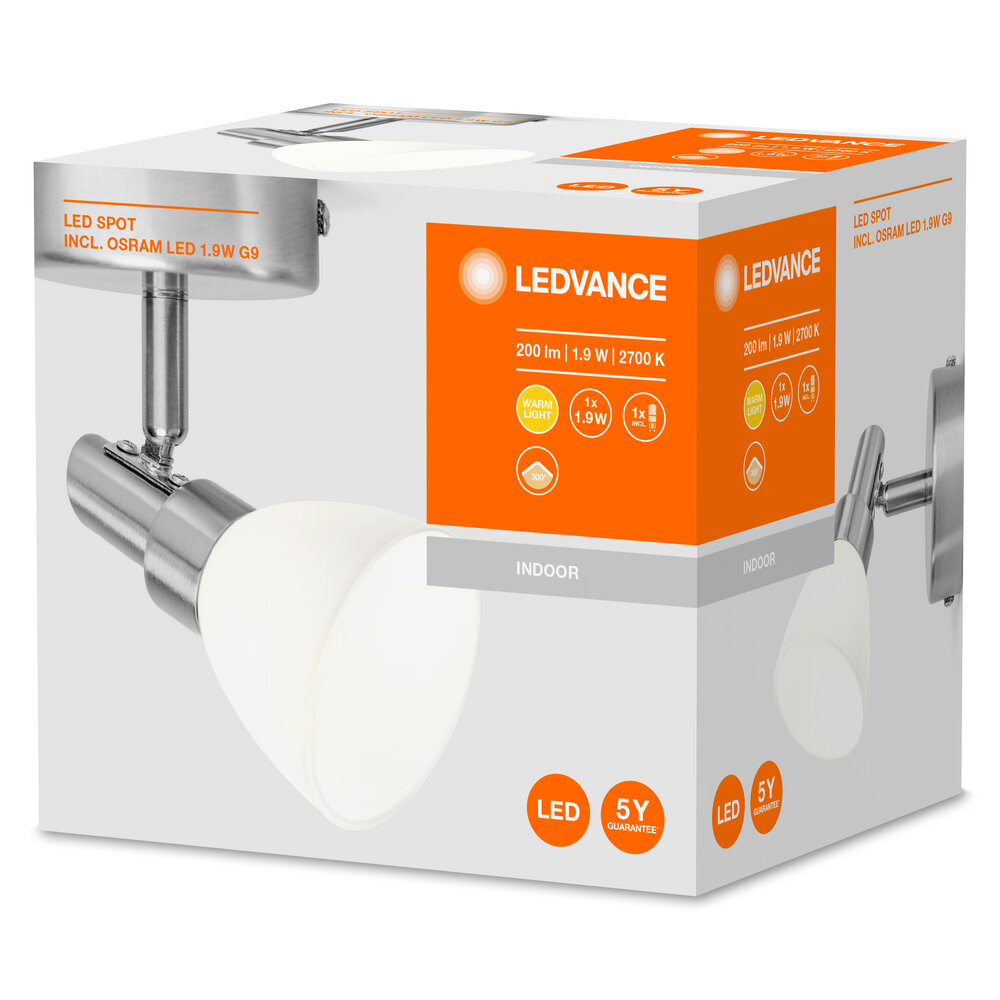 Ledvance LED Spot G9 1.9W 2700K Pic_1