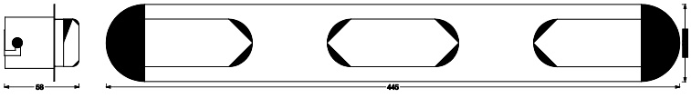 Ledvance SMART+ Wifi Orbis Wall Duplo IP44 450mm TW Pic_4