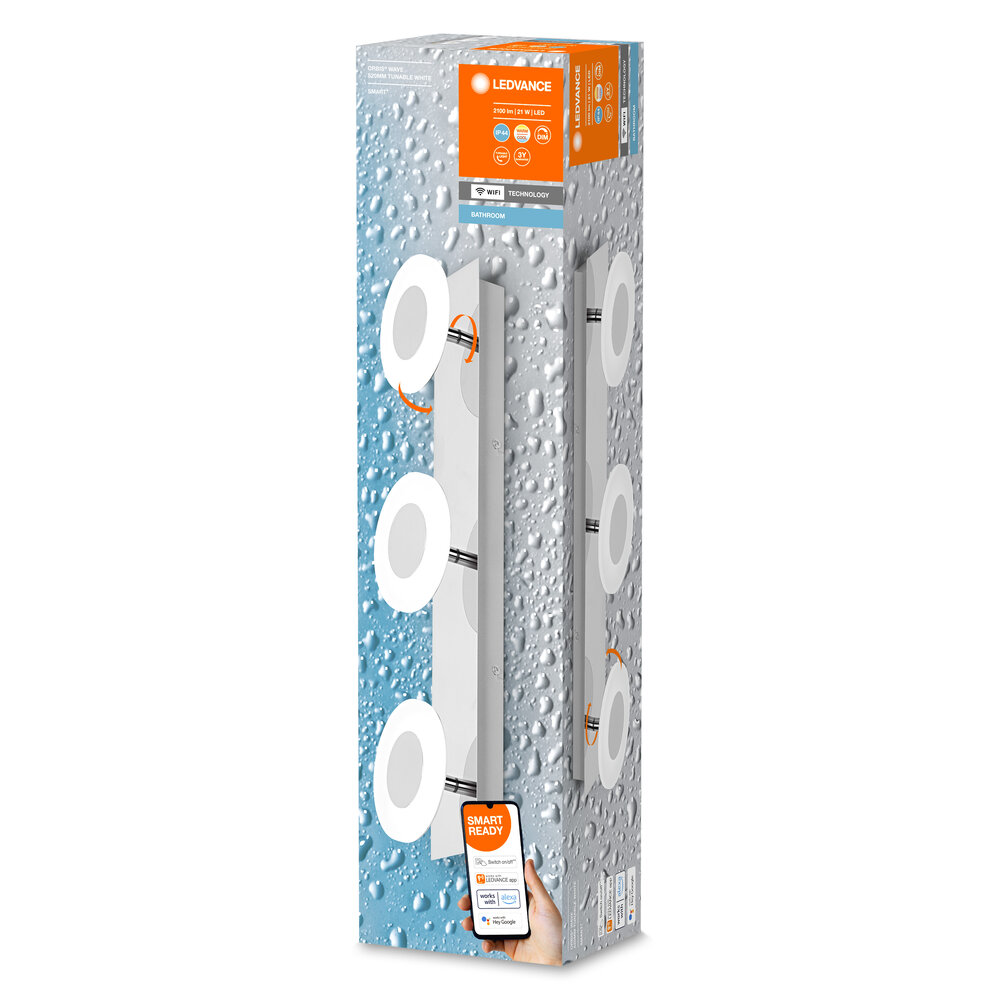 Ledvance SMART+ Wifi Orbis Wall Wave IP44 520mm TW Pic_1