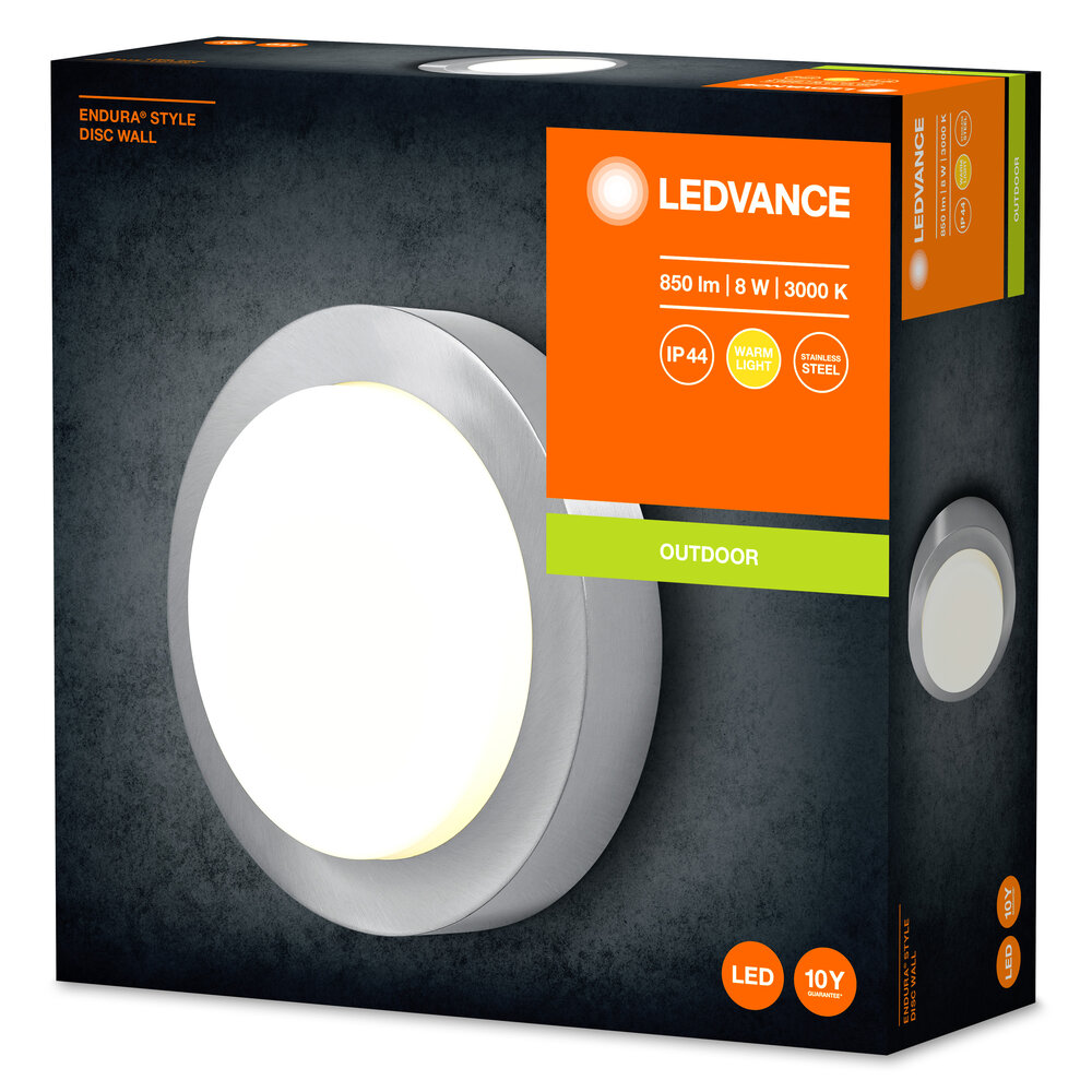 Ledvance ENDURA Style Disc Wall 8W ST Pic_2