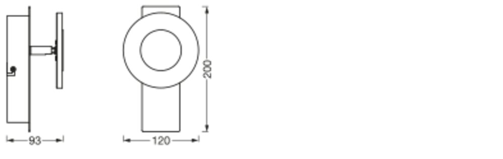Ledvance SMART+ Wifi Orbis Wall Wave IP44 200mm TW Pic_2