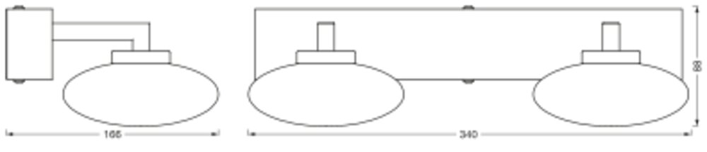 Ledvance SMART+ Wifi Orbis Wall Elypse IP44 340mm TW Pic_3