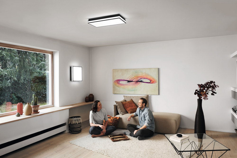 Ledvance SMART+ Wifi Orbis Magnet Black 450x450mm TW Pic_1