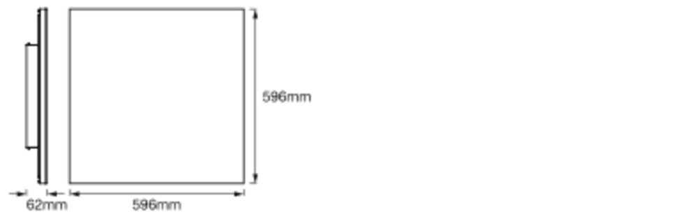 LEDVANCE GMBH Planon Frameless 600x600mm 40W 3000K Pic_2