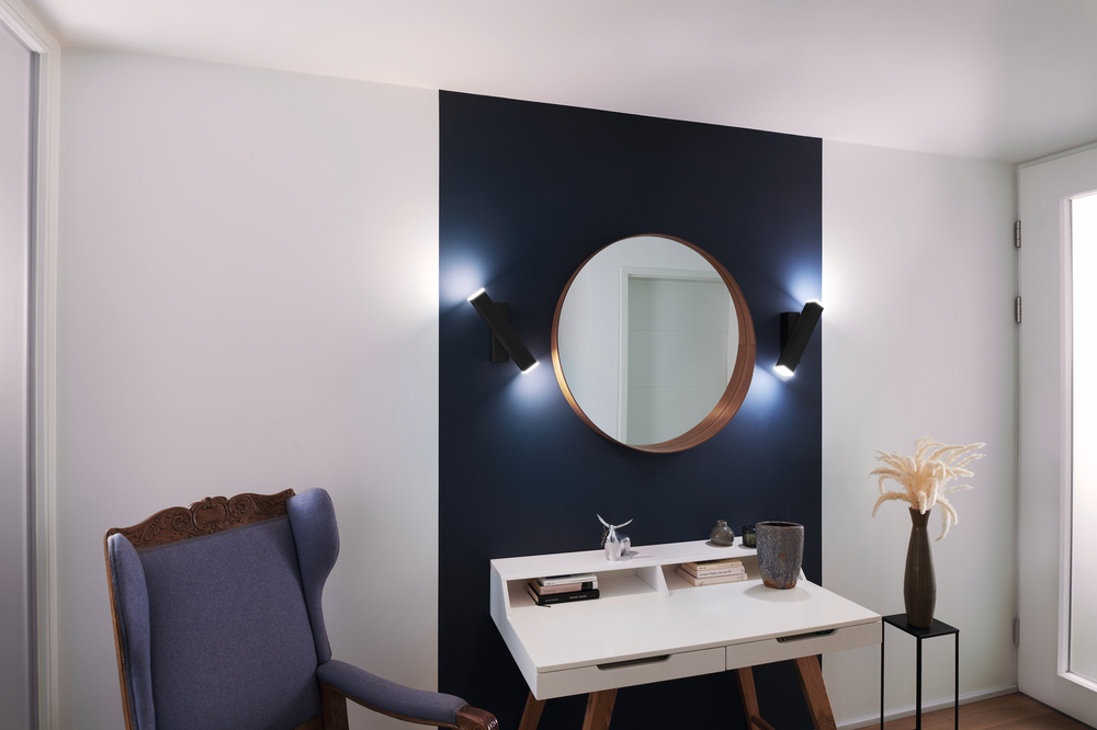 Ledvance SMART+ Wifi Orbis Wall Cross 309x106mm Black TW Pic_1