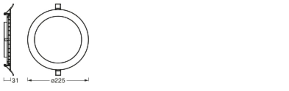 LEDVANCE GMBH SMART+ Wifi Orbis Downlight Slim 225 TW Pic_4