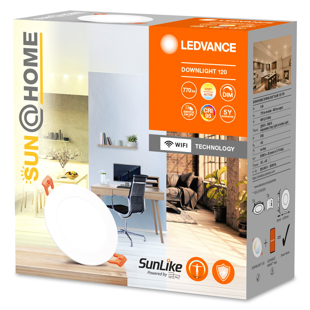 LEDVANCE GMBH SUN@Home Downlight Slim 120mm Pic_2