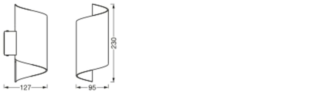 Ledvance SMART+ Wifi Orbis Wall Twist 230x127mm White TW Pic_3